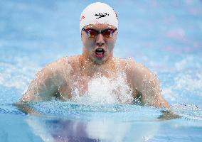 (SP)HUNGARY-BUDAPEST-FINA WORLD CHAMPIONSHIPS-MEN'S 100M BREASTSTROKE