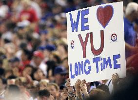 Darvish makes major league debut