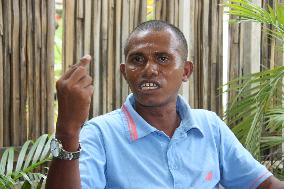 E. Timor guerrilla fighter's son