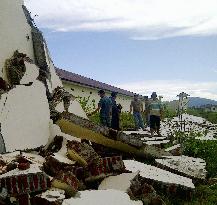 2 major quakes strike off Indonesia's Sumatra