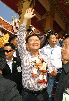 Thaksin in Laos