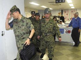 Self-Defense Force personnel in Miyakojima
