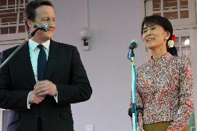 Cameron, Suu Kyi