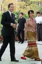 Cameron, Suu Kyi