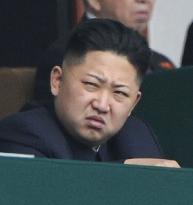 Kim Jong Un at Kim Il Sung Stadium