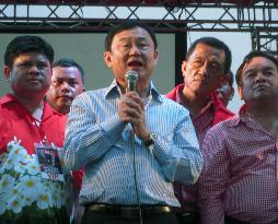 Ex-Thai premier Thaksin in Cambodia