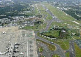 Narita airport marks 10 years since opening of 2nd runway