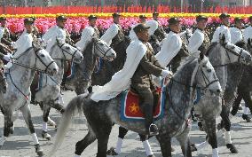 Military parade in Pyongyang