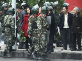 Rioting in Chongqing