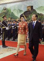 Yingluck in China