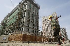 Condo construction in Beijing