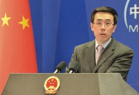 Chinese Foreign Ministry spokesman Liu