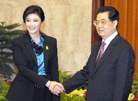 Yingluck in China