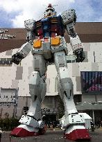18-meter-tall Gundam statue