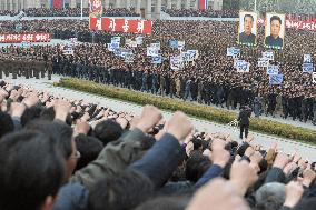 N. Korea rally denounces S. Korea