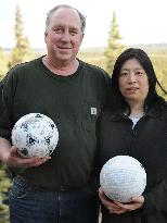 Owner of tsunami-swept volleyball found