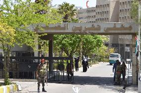 Military hospital near Damascus