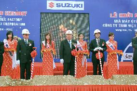 Suzuki Motor breaks ground for new plant in Vietnam