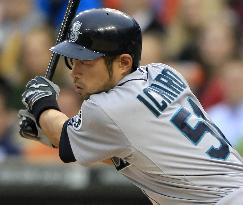 Ichiro 3-for-5 in Mariners' rout of Tigers