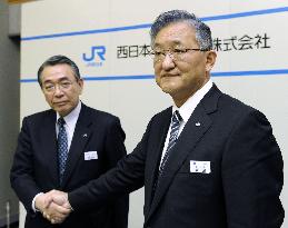 Manabe to become West Japan Railway president