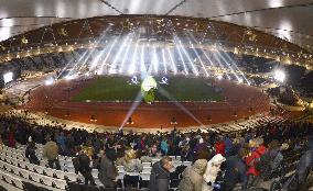 Olympic Stadium formally opens