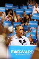 Obama at Richmond election rally