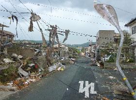 Tornado hits Ibaraki, Tochigi