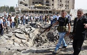 Bomb blasts in Damascus