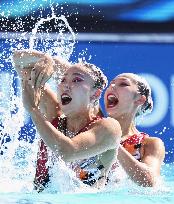 Artistic swimming: World championships in Budapest