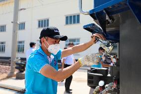 LAOS-VIENTIANE-CHINA-RAILWAY-TRAIN DRIVERS