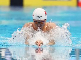 (SP)HUNGARY-BUDAPEST-FINA WORLD CHAMPIONSHIPS-MEN'S 100M BREASTSTROKE