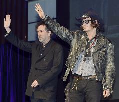 Johnny Depp, Tim Burton in Japan