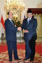 N. Korea's No. 2 leader meets Indonesian president