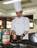 Chef prepares for 2012 Culinary Olympics