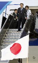 Noda arrives in U.S. to attend G-8 summit