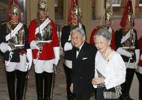 Emperor, empress at Buckingham Palace