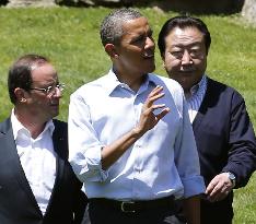 G-8 leaders at Camp David