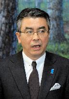 Japanese diplomat Sugiyama in Seoul