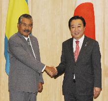 Japan, Pacific island leaders meet