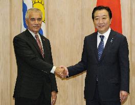 Japan, Pacific island leaders meet