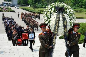 Ex-Chongryon chairman buried in Pyongyang