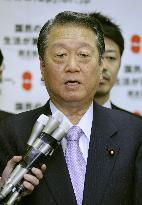 Noda fails to persuade Ozawa to back sales tax hike