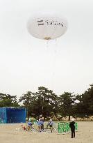 Softbank testing balloon-based cellphone station