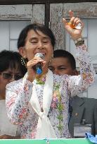 Suu Kyi in Thailand
