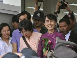 Suu Kyi in Thaialnd