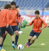 Japan prepare for World Cup qualifier against Jordan