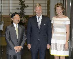 Belgian prince in Japan