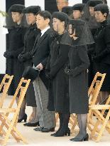 Prince Tomohito's funeral