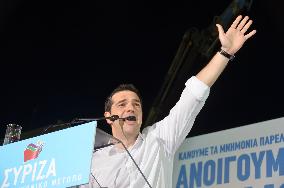 Greece leftist politician Tsipras