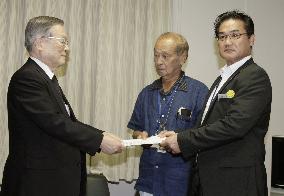 Okinawa governor opposes Osprey deployment